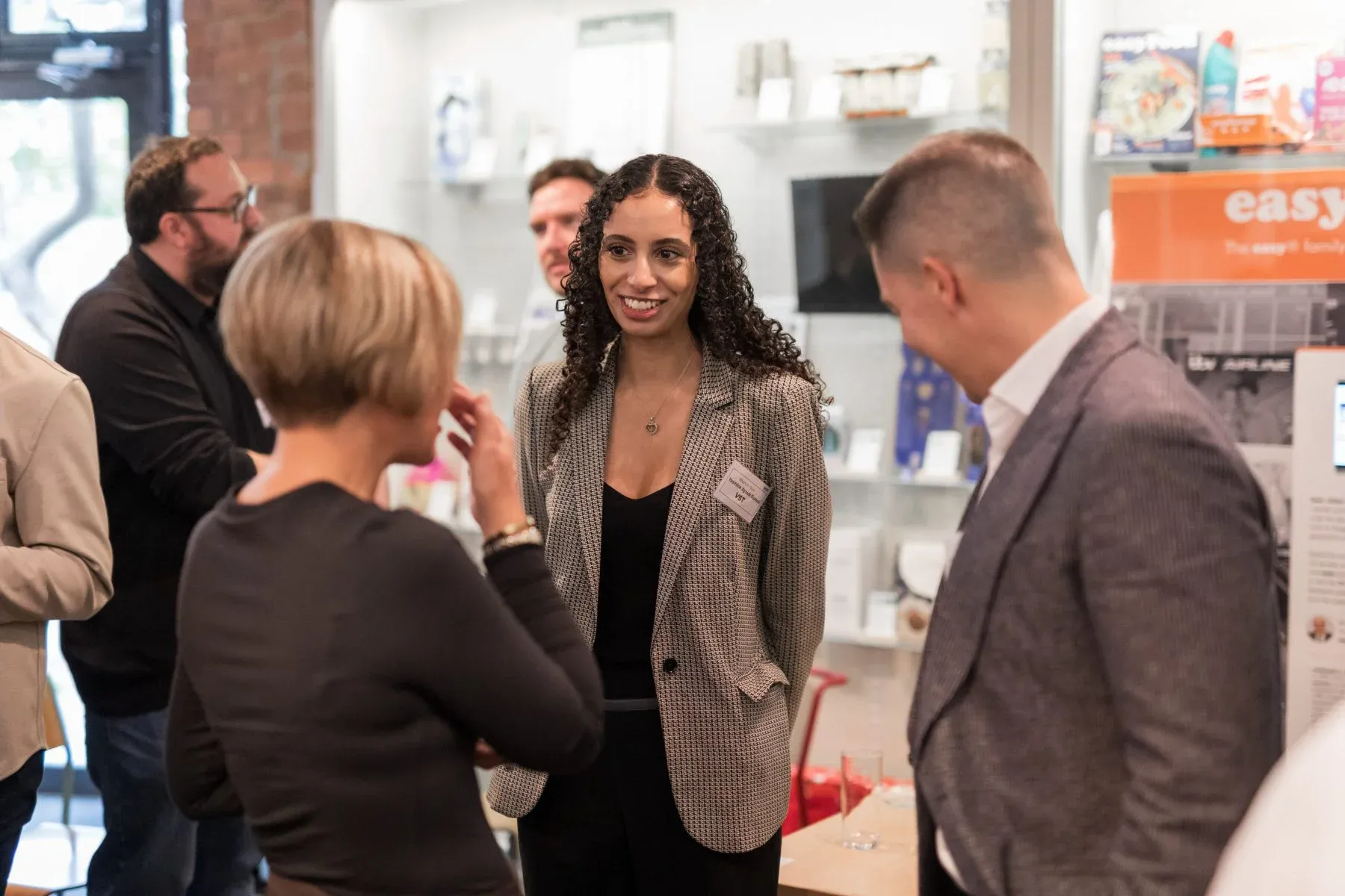Category and insights leaders talking at a previous Vazen event