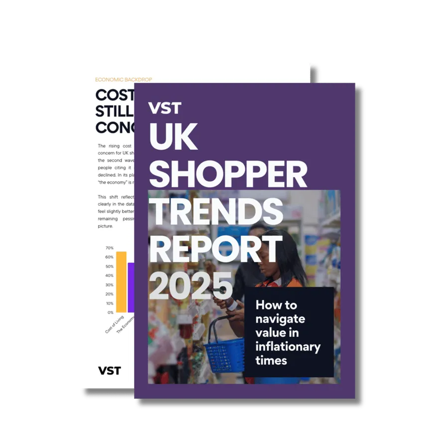Cover of the 2025 UK Shopper Trends Report