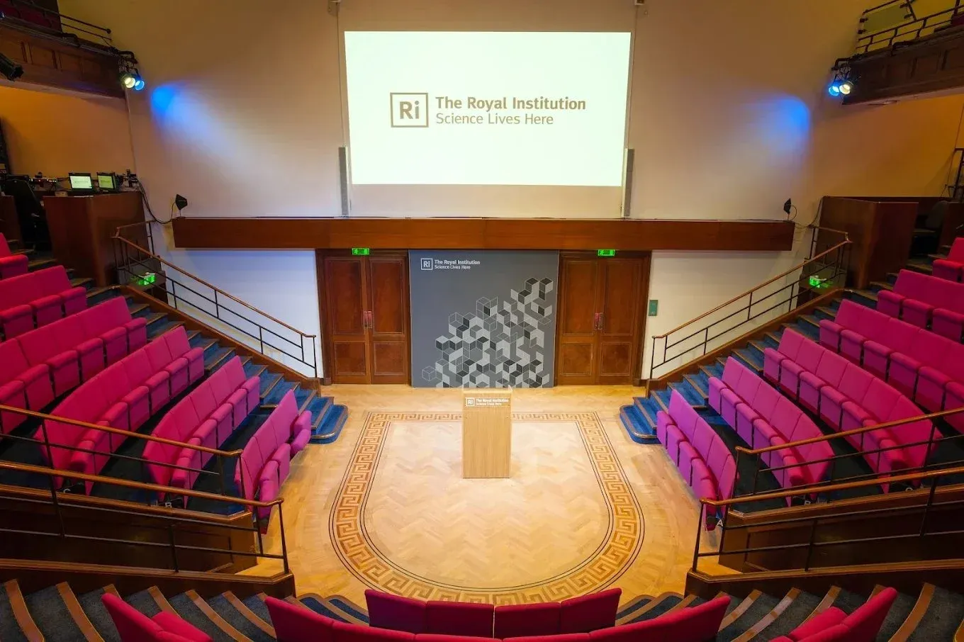 The Faraday Theatre at the Royal Institution in London